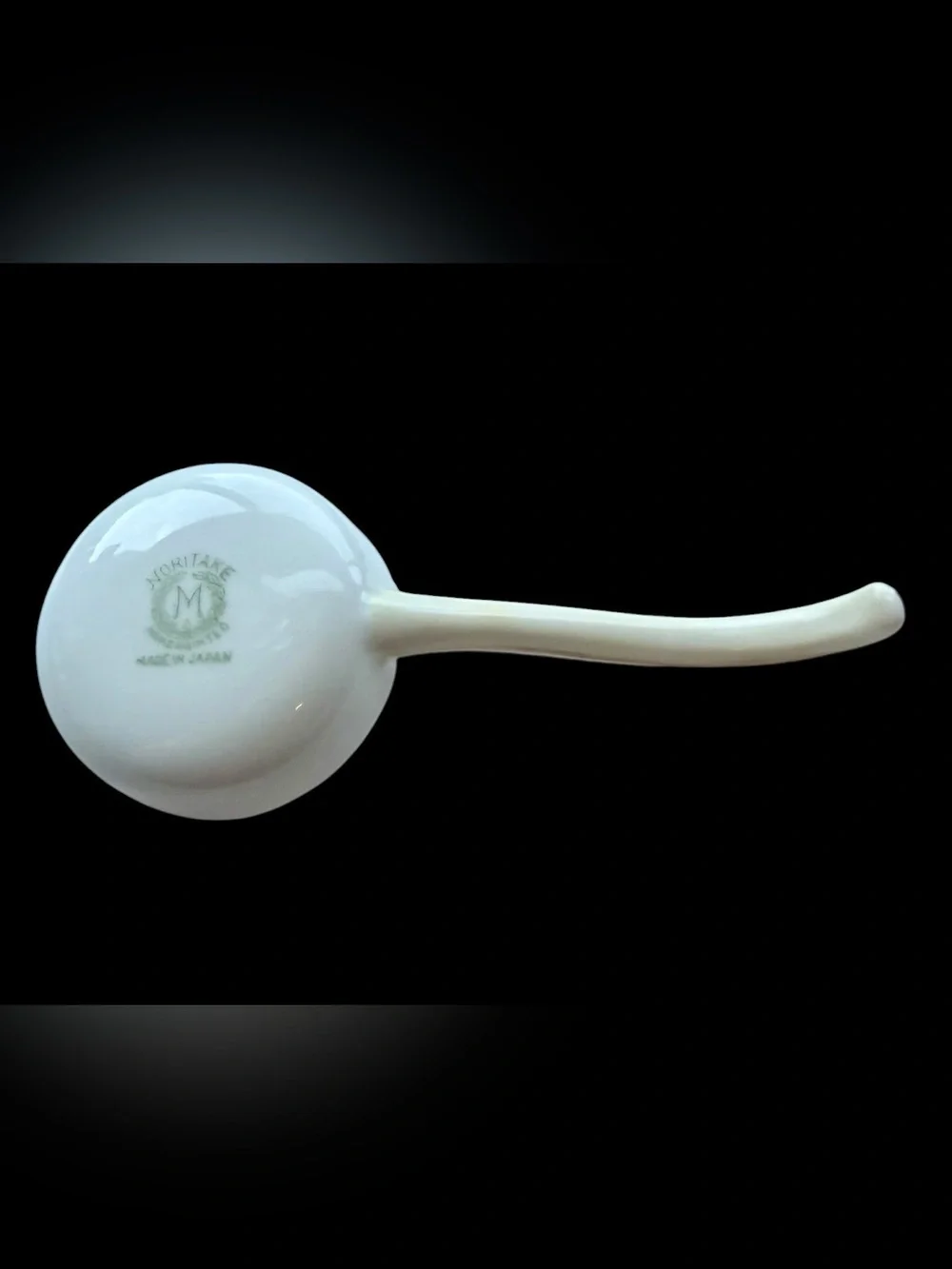 Antique Noritake Porcelain Sauce Gold Floral Ladle